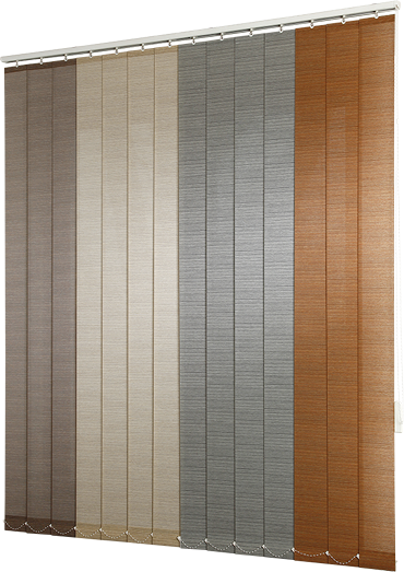 Detaily Vertical blinds from fabric
