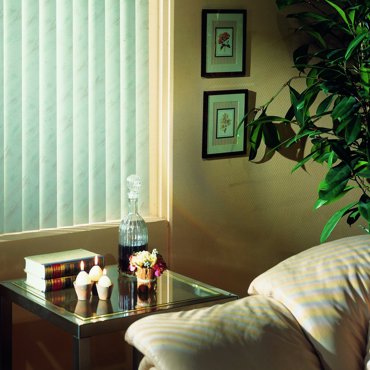 Inspirace Vertical blinds from fabric
