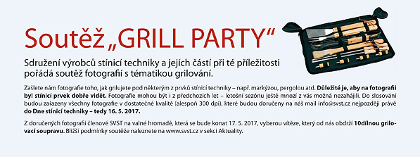 Grill párty - leták