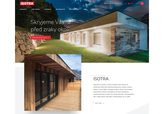 Webovky www.isotra.cz jsme právě updatovali a „refreshli“ na novou verzi
