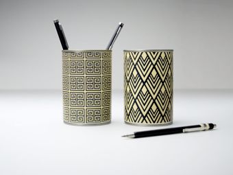 DIY plechovky (nejen) na tužky a pastelky