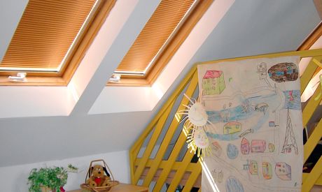 Střešní žaluzie - i na půdě může být stín