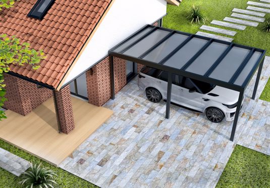 NOVINKA na trhu: Hliníkový přístřešek pro auta CARPORT ARTOSI

