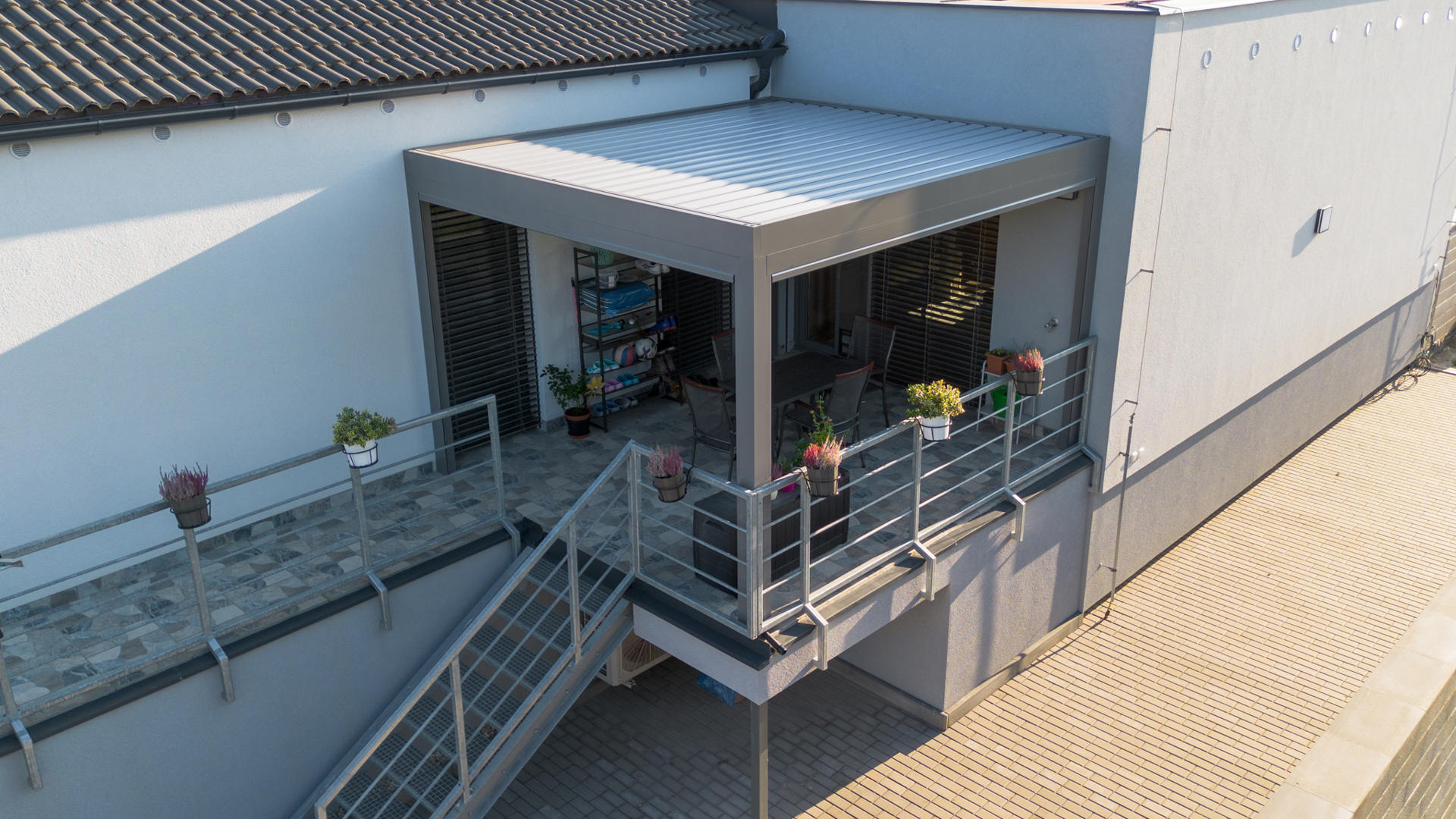 Pergola ARTOSI na terase